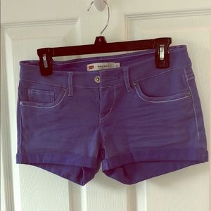 Cobalt Levi shorts